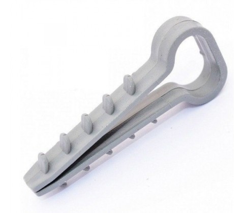 Дюбель-ялинка (зажим) 10мм плоский WAVE