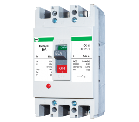 Автоматичний вимикач Промфактор FMC2/3U 80А 3-5In