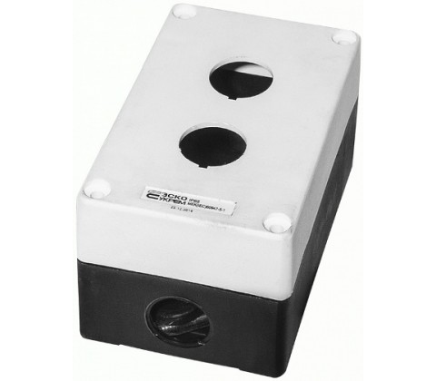 Корпус HJ9-2 (2-місний) білий Корпус HJ9-2 (2-місний) білий