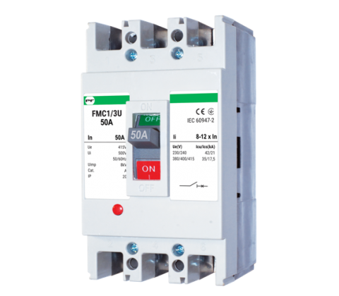 Автоматичний вимикач Промфактор FMC1/3U 50А 8-12In Автоматичний вимикач Промфактор FMC1/3U 50А 8-12In