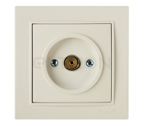 Розетка Nilson Thor крем TB кінцева