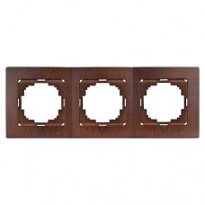 Рамка   Nilson Touran горіх 3-на