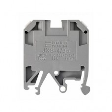 Клемник на ДІН Аско 4 JXB сірий Клемник на ДІН Аско 4 JXB сірий