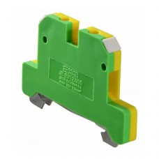 Клемник на ДІН Аско 2,5 JB на заземлення жовто-зелений Клемник на ДІН Аско 2,5 JB на заземлення жовто-зелений