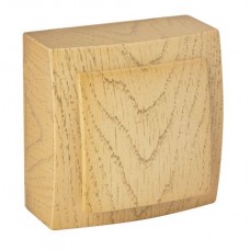 Вимикач Nilson Themis клен 1кл накладний Вимикач Nilson Themis клен 1кл накладний