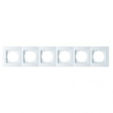 Рамка   Nilson Touran  білий 6-на