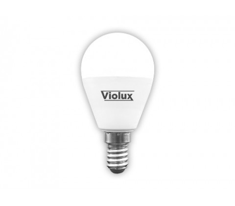 Лампа LED QUANTUM G45  8W  E14 4000K VIOLUX