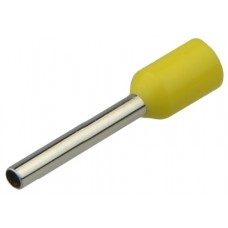 Наконечник трубчастий АСКО HT 1,0-12 жовтий Наконечник трубчастий АСКО HT 1,0-12 жовтий