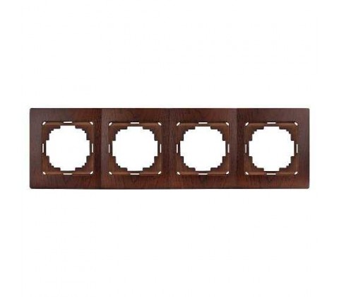 Рамка   Nilson Touran горіх 4-на