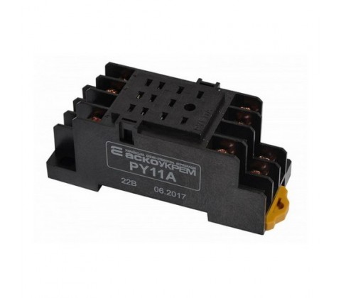 Колодка до реле Аско PYF11A для MY3 Колодка до реле Аско PYF11A для MY3