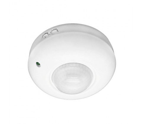 Датчик руху  360* VS01 1200Вт/LED300Вт білий Violux