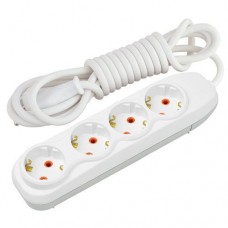 Подовжувач NILSON 4p 3м з заземленням Подовжувач NILSON 4p 3м з заземленням