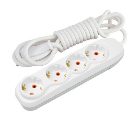 Подовжувач NILSON 4p 3м з заземленням Подовжувач NILSON 4p 3м з заземленням