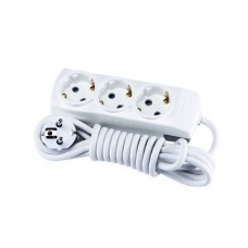 Подовжувач VIOLUX 3p 3м 3х1 з заземленням Подовжувач VIOLUX 3p 3м 3х1 з заземленням