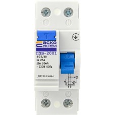 Дифреле АСКО 2001 2p 25A 30mA Дифреле АСКО 2001 2p 25A 30mA