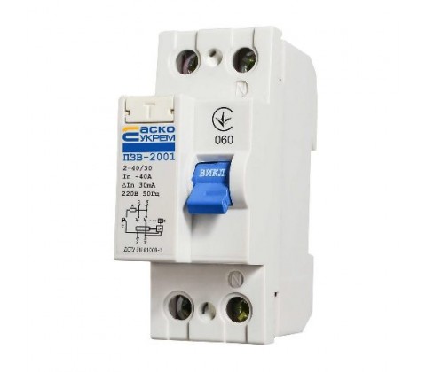 Дифреле АСКО 2001 2p 40A 30mA