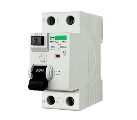 Реле захисного відключення FPR-AС 2/63А 30 мА Промфактор Реле захисного відключення FPR-AС 2/63А 30 мА Промфактор