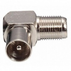 Перехідник IECM-FF кутовий для коаксілього кабеля