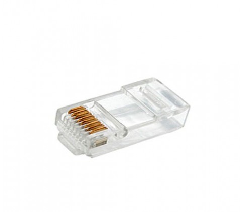 Штекер комп'ютерний 8Р8С неекранований Штекер комп'ютерний 8Р8С неекранований