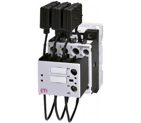 Контактор ЕТІ CEM 10CK.02N 10кВар 400-440V