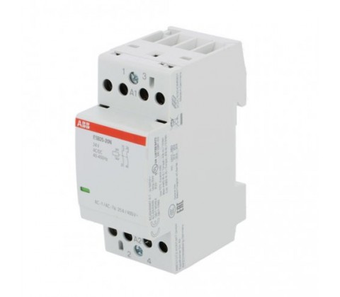 Контактор модульний ABB 2p 25А 230В AC/DC ESB25-20N-06