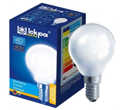 Лампа  ДШМТ 40Вт Е14 Іскра