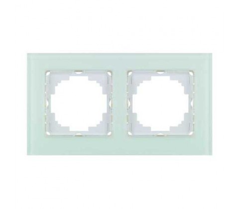 Рамка   Nilson Alegra  скло біле 2-на