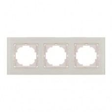 Рамка   Nilson Alegra  скло біле 3-на