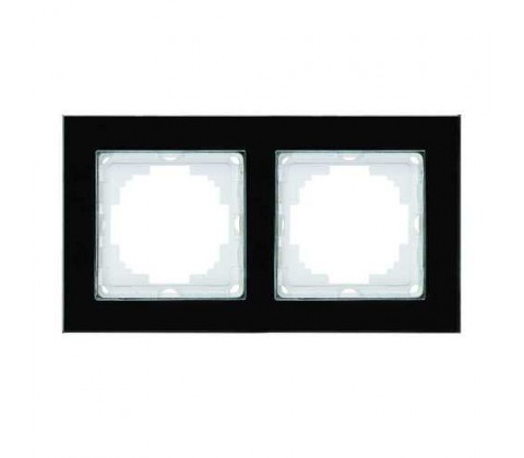 Рамка   Nilson Alegra  скло чорне 2-на