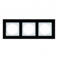 Рамка   Nilson Alegra  скло чорне 3-на