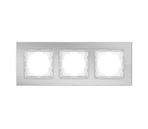Рамка Nilson Alegra алюміній срібло 3-на Рамка Nilson Alegra алюміній срібло 3-на