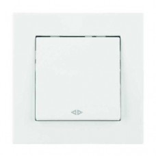 Вимикач    Nilson Moda  білий проміжний 1кл