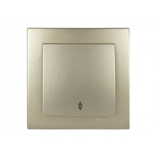 Вимикач    Nilson Touran золото прохідний 1кл 