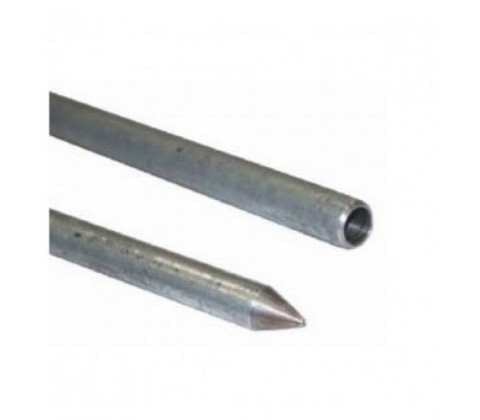 Стержень заземлення 20мм/1500мм безмуфтовий загострений ДКС Стержень заземлення 20мм/1500мм безмуфтовий загострений ДКС