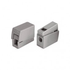 Клема швидкого монтажу WAGO 1х2,5мм прищепка 24А Клема швидкого монтажу WAGO 1х2,5мм прищепка 24А