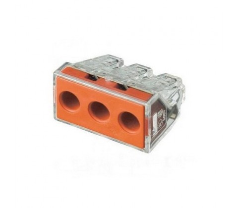 Клема швидкого монтажу WAGO 3х6,0мм (2-6 мм²) 41А 