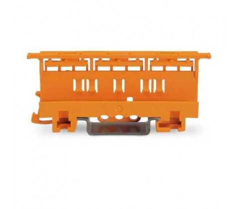 Клема швидкого монтажу WAGO фіксуючий тримач для клем 221 на DIN-рейку Клема швидкого монтажу WAGO фіксуючий тримач для клем 221 на DIN-рейку