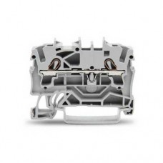 Клемник на ДІН WAGO 2,5 (JXB) самозажимний сірий Клемник на ДІН WAGO 2,5 (JXB) самозажимний сірий