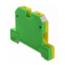 Клемник на ДІН Аско 4 JB на заземлення жовто-зелений Клемник на ДІН Аско 4 JB на заземлення жовто-зелений