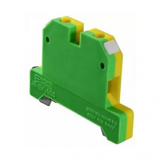Клемник на ДІН Аско 6 JB на заземлення жовто-зелений Клемник на ДІН Аско 6 JB на заземлення жовто-зелений