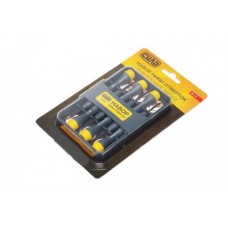 Набір міні викруток для точних робіт СИЛА CrV  в кейсі  6 шт.