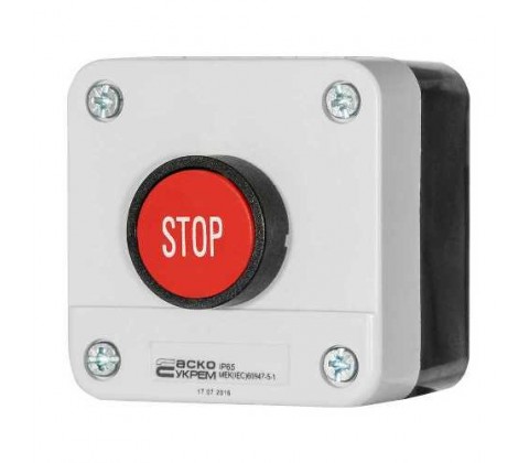 Пост одномісний Аско "Стоп" XAL-B114 Пост одномісний Аско "Стоп" XAL-B114