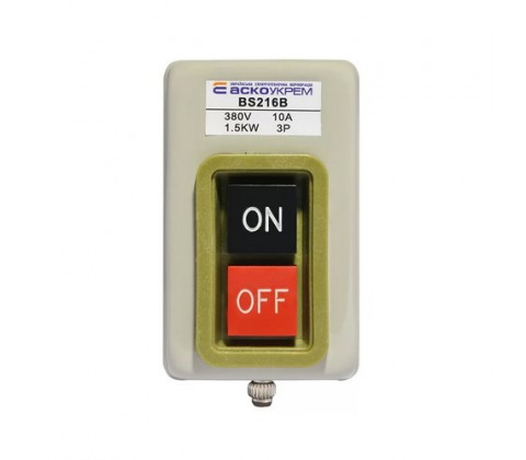 Пост пускач ПНВ BS-216B металевий корпус Аско Пост пускач ПНВ BS-216B металевий корпус Аско