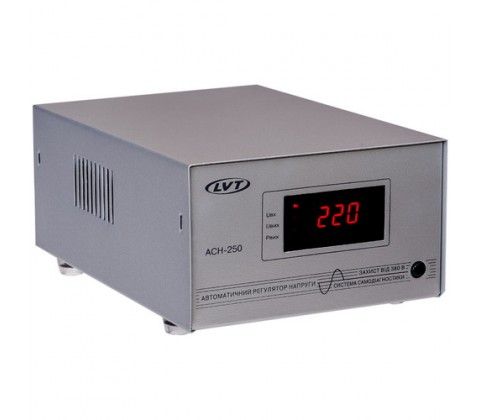 Стабілізатор напруги LVT 250 Вт релейний