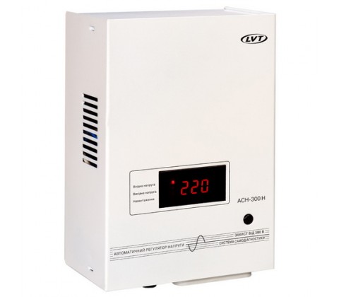 Стабілізатор напруги LVT 300 Вт релейний Стабілізатор напруги LVT 300 Вт релейний