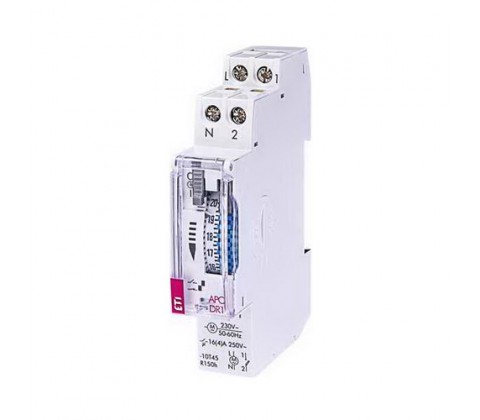 Таймер електронно-механічний ETI APC-DR1 Таймер електронно-механічний ETI APC-DR1