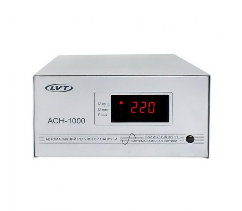 Стабілізатор напруги LVT 1000 Вт релейний Стабілізатор напруги LVT 1000 Вт релейний