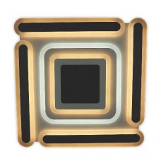 Світильник LED smart MATRIX 120W 3000-6000K квадрат-пульт чорний Violux