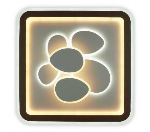 Світильник LED  smart OREO 120W 3000-6000K квадрат-пульт коричневий Violux