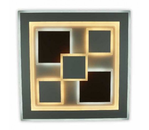 Світильник LED smart OXFORD 110W 3000-6000K квадрат-пульт коричневий Violux Світильник LED smart OXFORD 110W 3000-6000K квадрат-пульт коричневий Violux